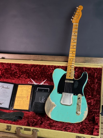 Fender Custom Shop Ltd Edition 51 Nocaster Heavy Relic Sea Foam Green